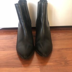 Black Steven Madden booties